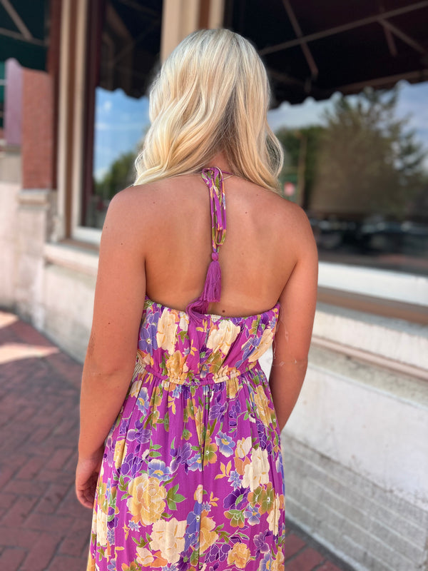 PASSION FRUIT MAXI DRESS