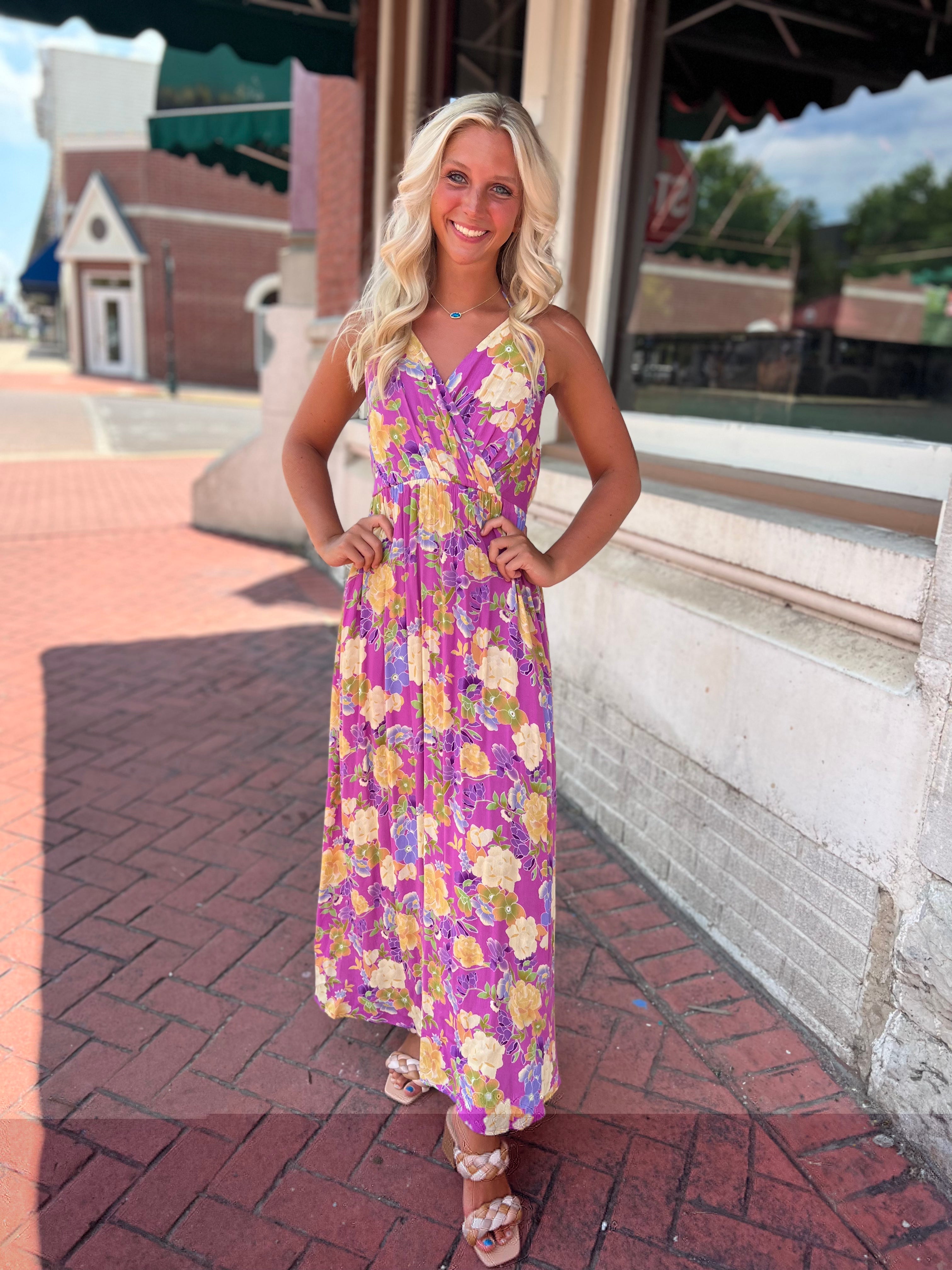 PASSION FRUIT MAXI DRESS