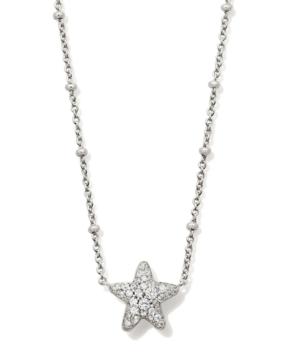 KENDRA SCOTT: JAE STAR PAVE NECKLACE