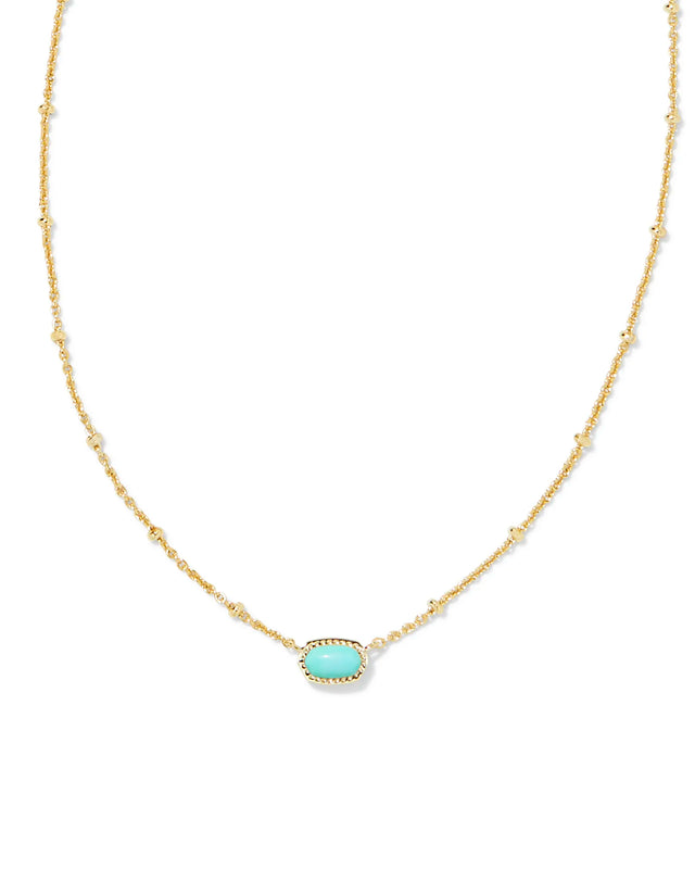 KENDRA SCOTT: MINI ELISA PENDANT NECKLACE